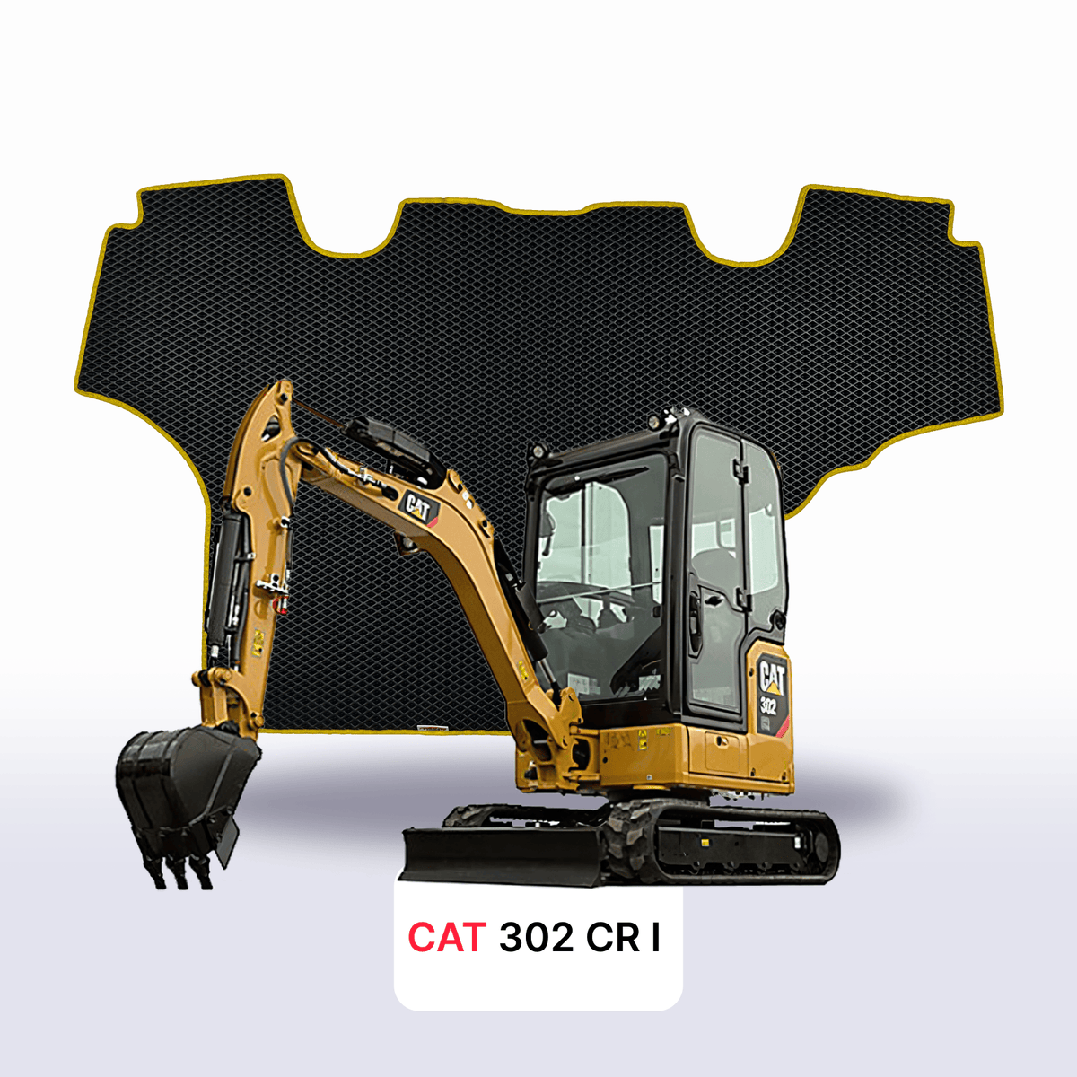 Fußmatten EVA für CAT 302 CR 1 Gen 2019-2023 Jahr DIGGER