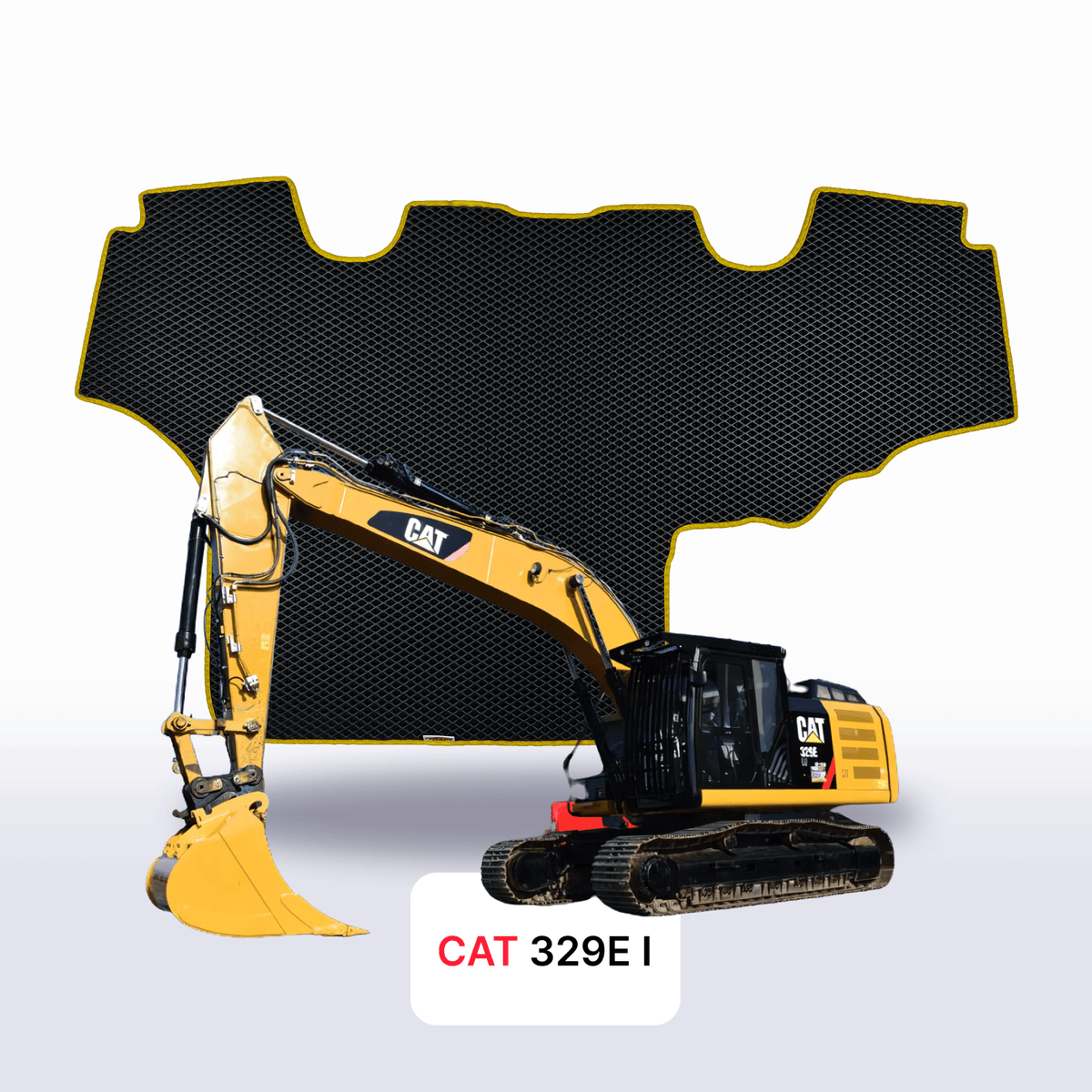 Fußmatten EVA für CAT 329E 1. Generation 2011-2023 Jahr DIGGER