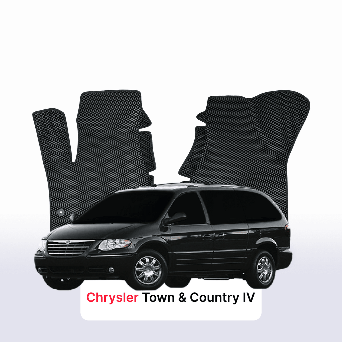 Fußmatten EVA für Chrysler Town & Country(SWB) 4 gen 2000-2005 Jahr MINIVAN