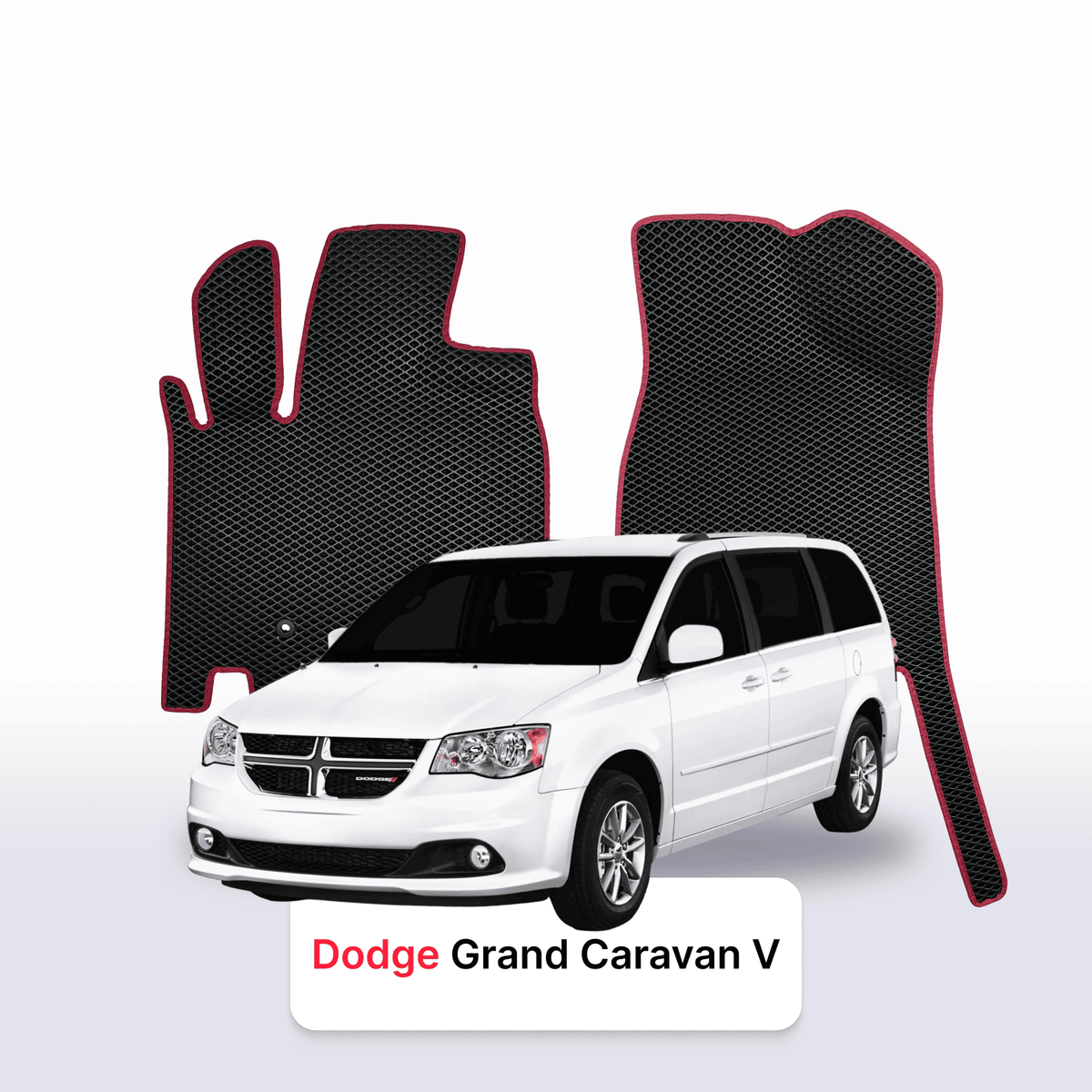Fußmatten EVA für Dodge Grand Caravan 5 gen 2007-2020 Jahr MINIVAN