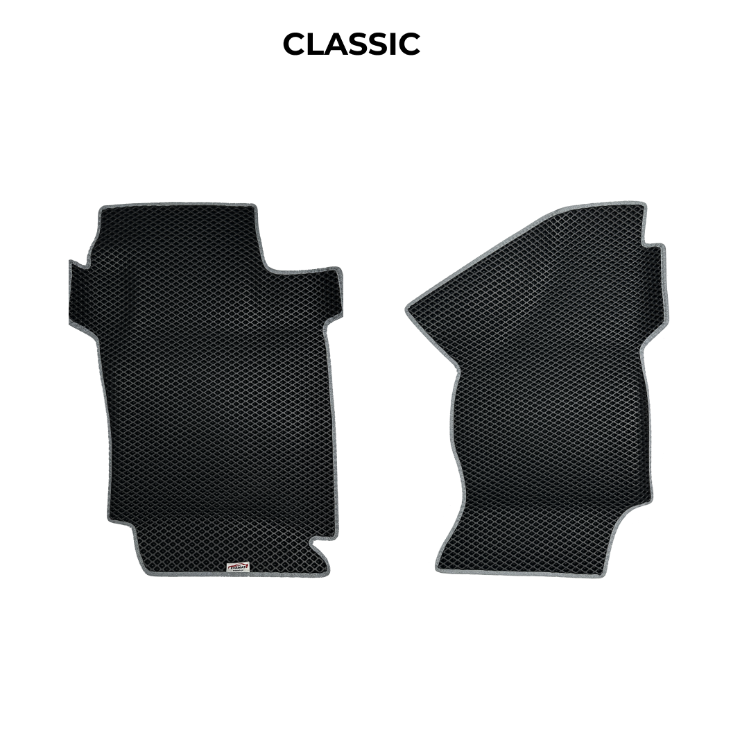 Fußmatten EVA für Fiat Fullback 1 gen 2016-2020 jahr PICK-UP extrakabine
