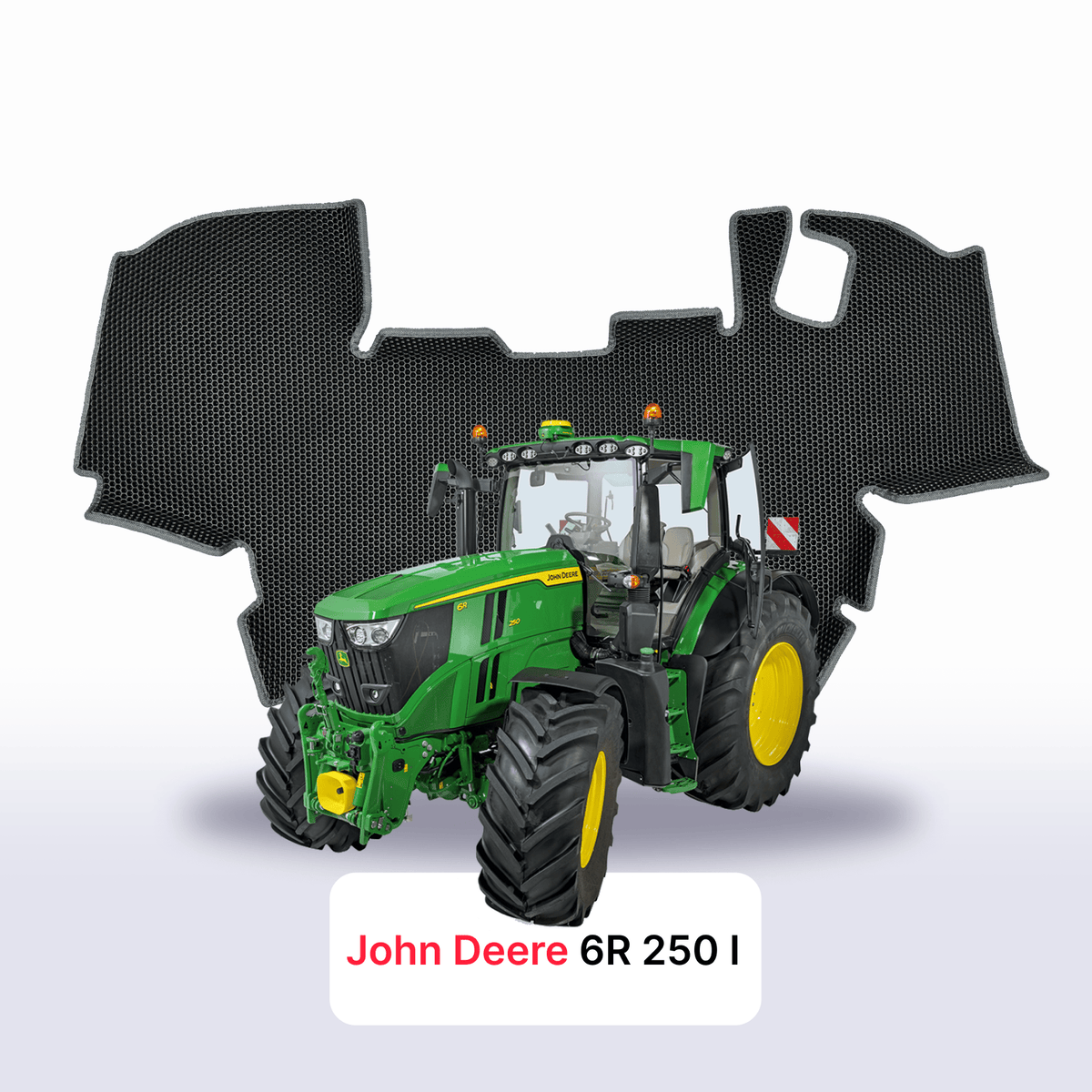 Fußmatten EVA für John Deere 6R 250 1 gen 2023-2028 Jahr TRAKTOR