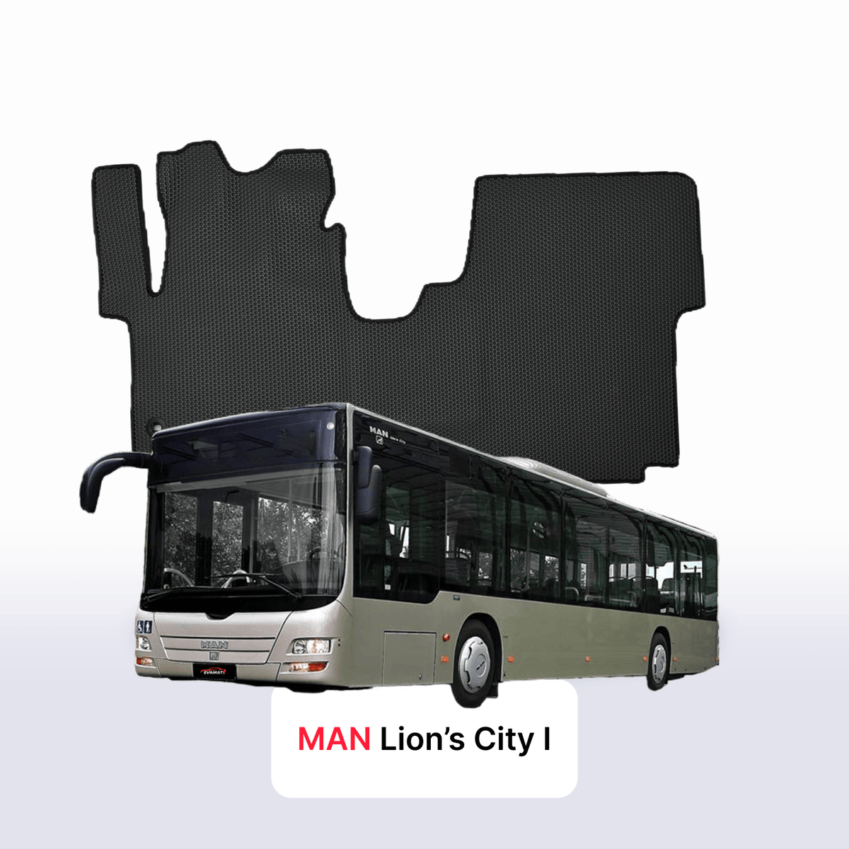 Fußmatten EVA für MAN Lion’s City 1 gen 1996-2028 Jahr BUS