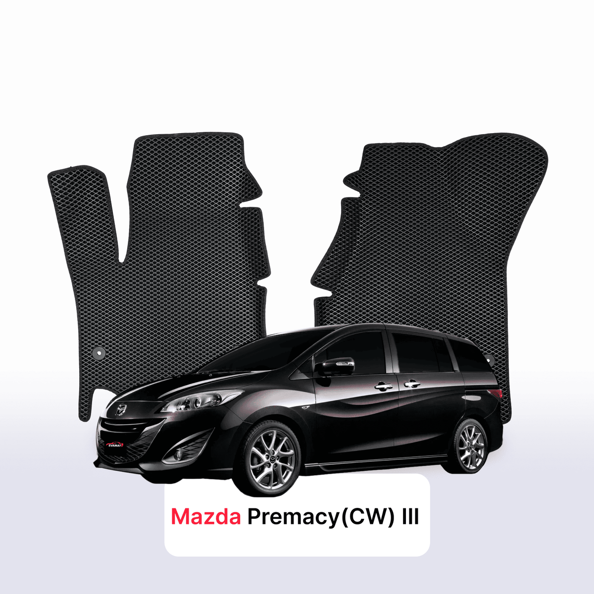 Fußmatten EVA für Mazda Premacy(CW) 3 gen 2010-2017 Jahr MINIVAN