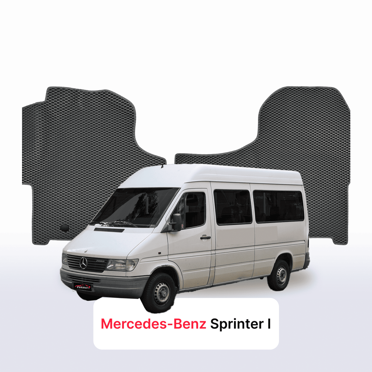 Fußmatten EVA für Mercedes-Benz Sprinter 1 gen (W903) 1995-2006 Jahr BUS