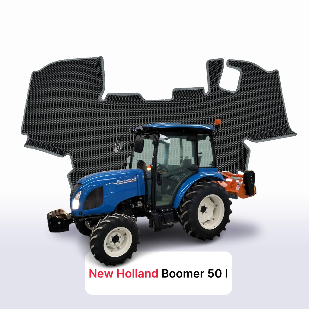 Fußmatten EVA für New Holland Boomer 50 1 gen 2020-2027 Jahr TRAKTOR