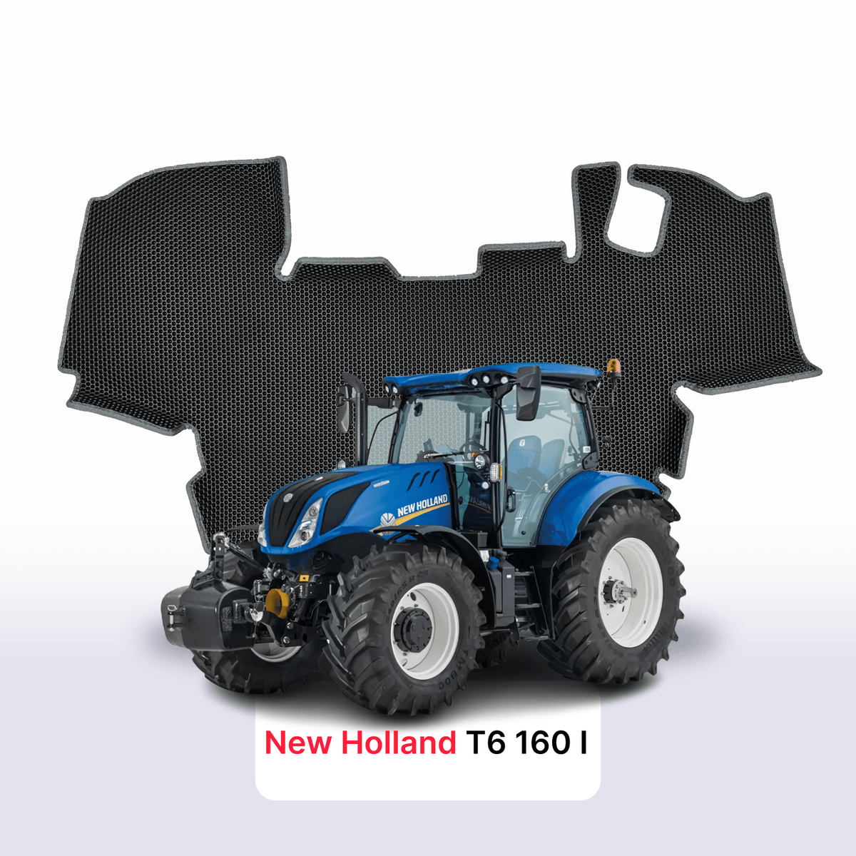 Fußmatten EVA für New Holland T6 160 1 gen 2012-2024 Jahr TRAKTOR