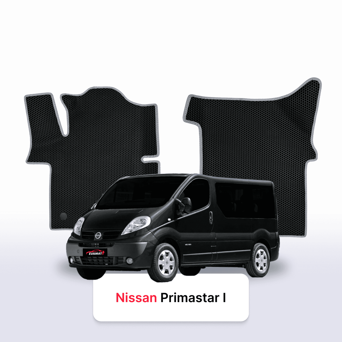 Fußmatten EVA für Nissan Primastar I gen 2002-2014 Jahr MINIVAN
