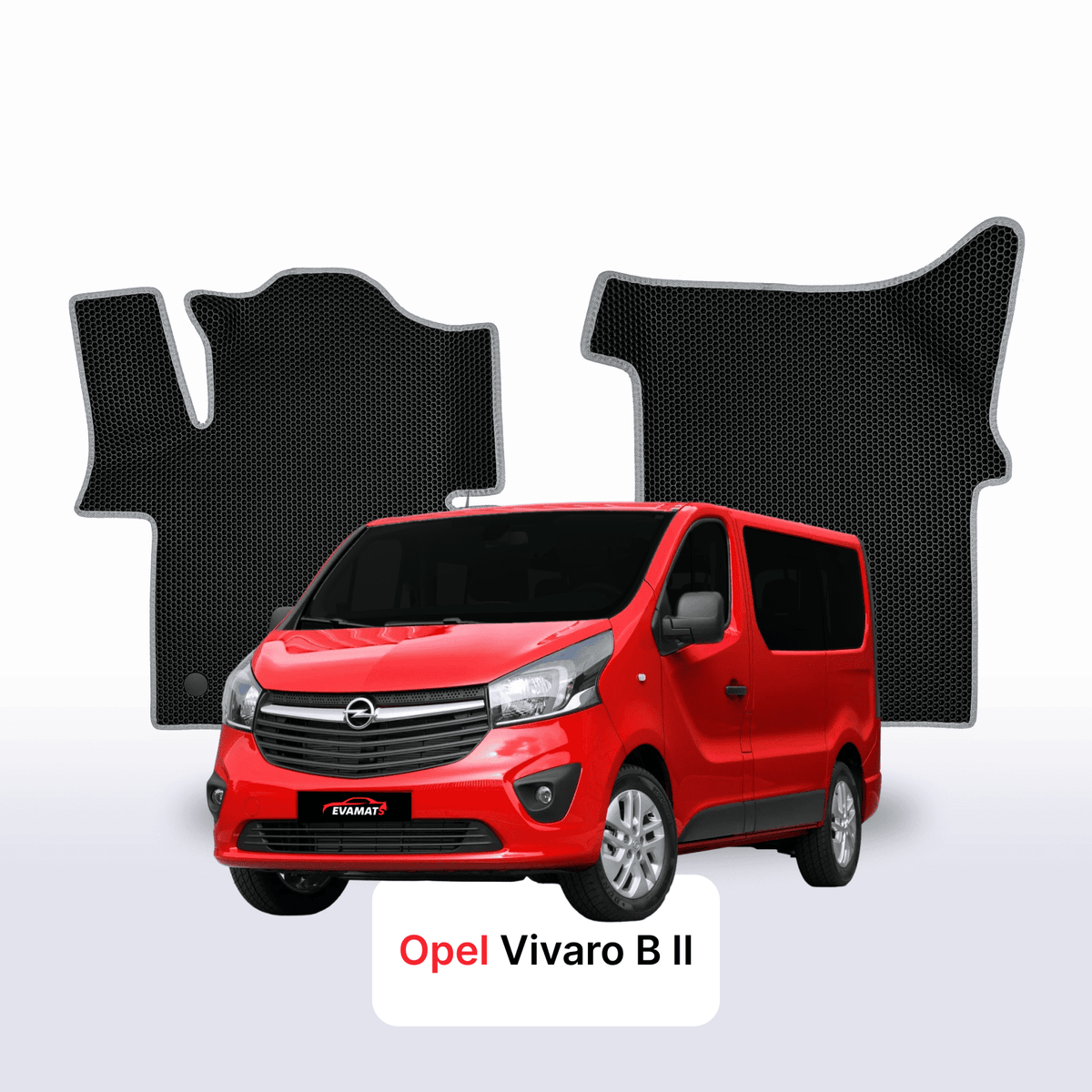 Fußmatten EVA für Opel Vivaro B 2 gen 2014-2019 Jahr MINIVAN