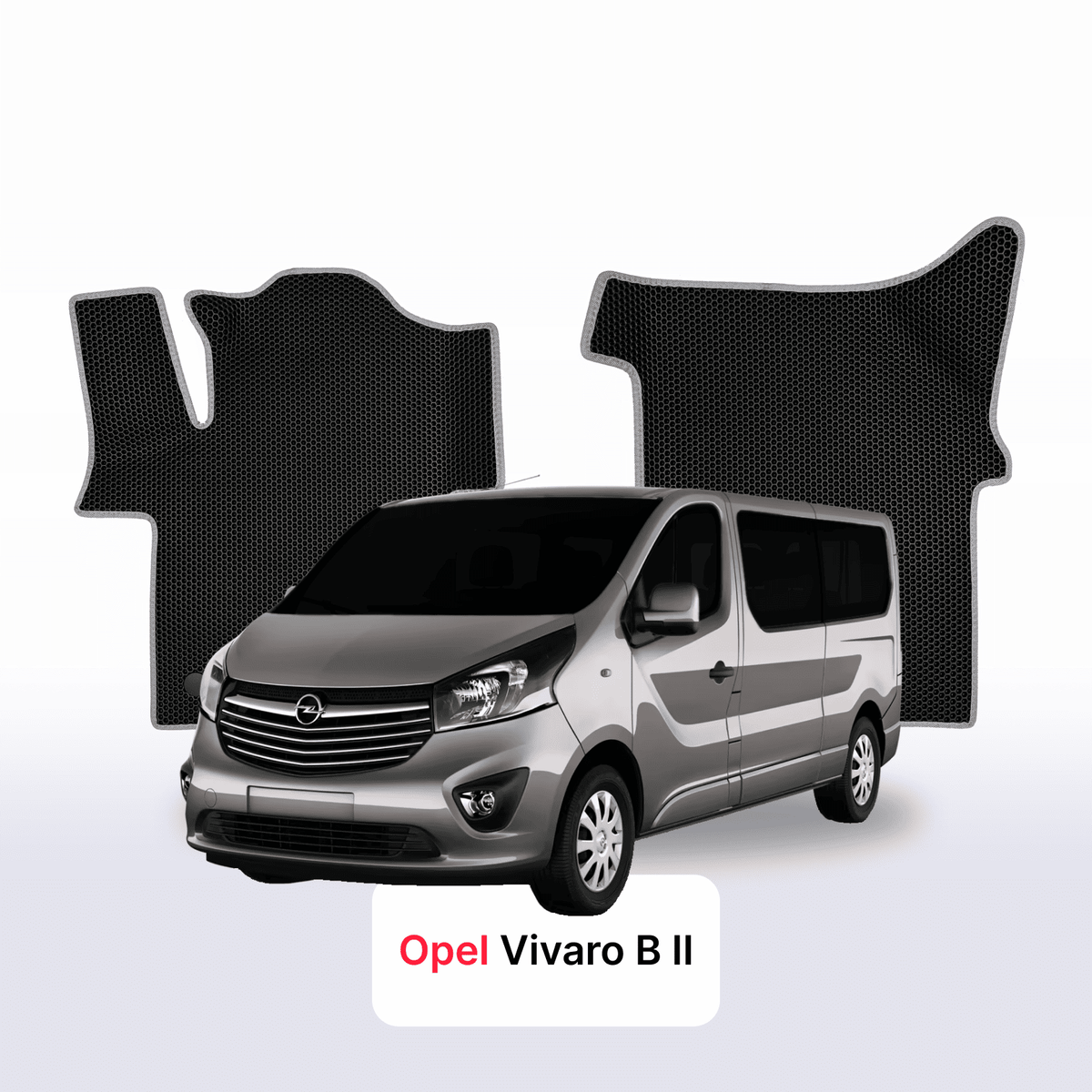 Fußmatten EVA für Opel Vivaro B 2 gen 2014-2019 Jahr MINIVAN LONG