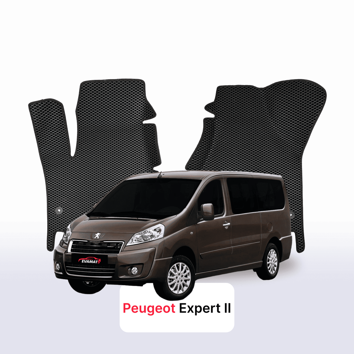 Fußmatten EVA für Peugeot Expert(MT) 2 gen 2007-2016 Jahr MINIVAN LONG