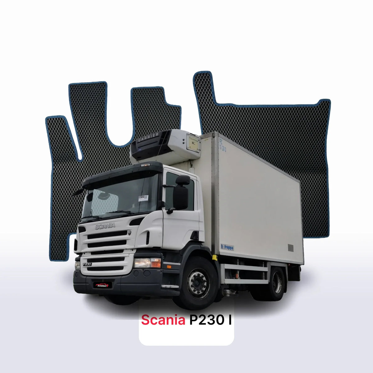 Fußmatten EVA für Scania P230 1 gen 2004-2027 Jahr LKW