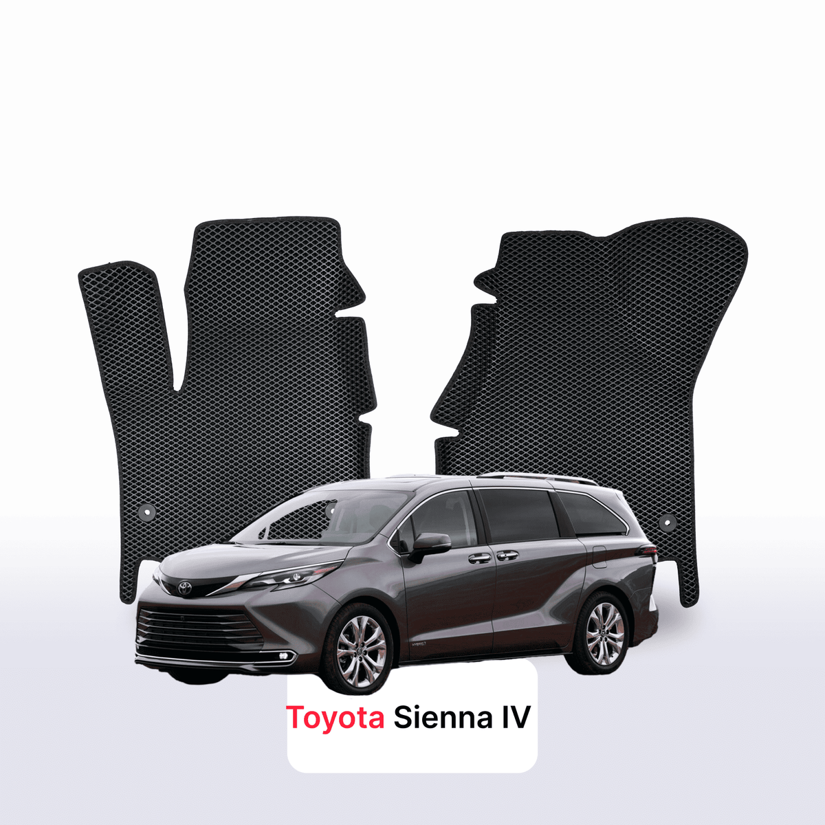 Fußmatten EVA für Toyota Sienna 4 gen 2020-2028 Jahr MINIVAN