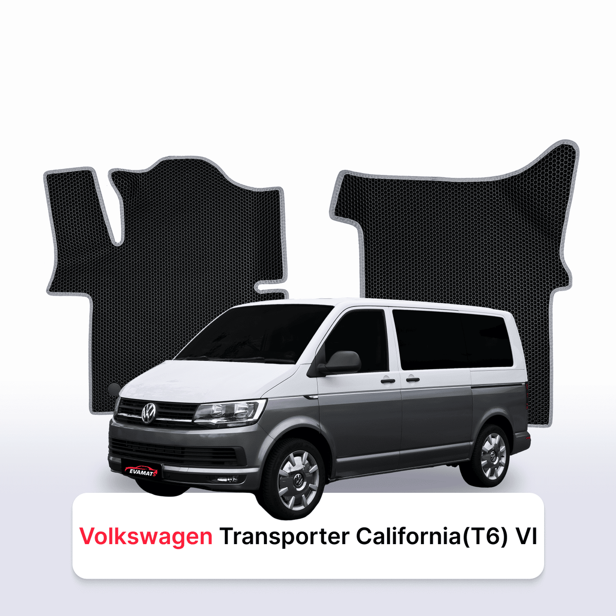Fußmatten EVA für Volkswagen Transporter California(T6) VI gen 2015-2021 Jahr MINIVAN