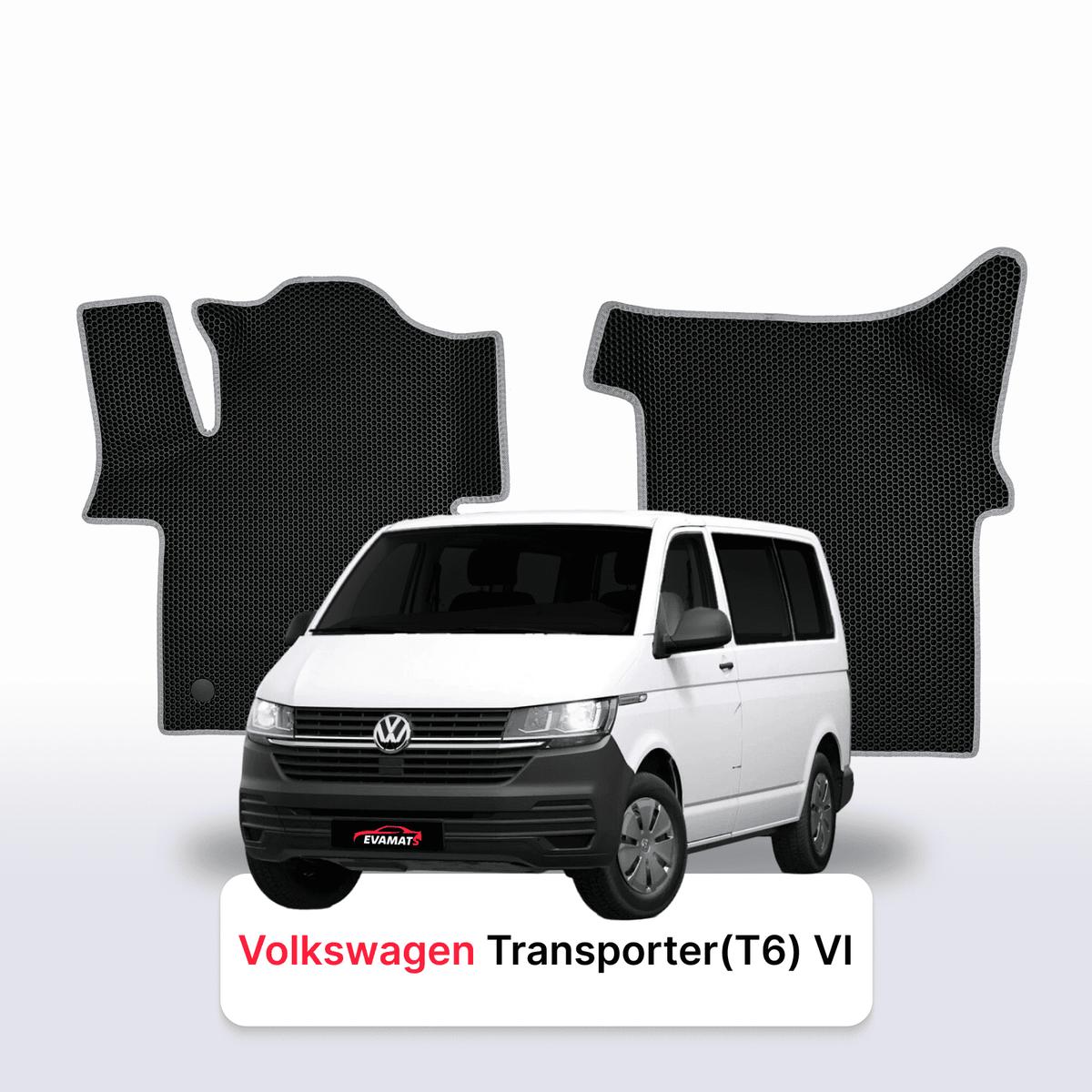 Fußmatten EVA für Volkswagen Transporter(T6) VI gen 2015-2024 Jahr MINIVAN LONG