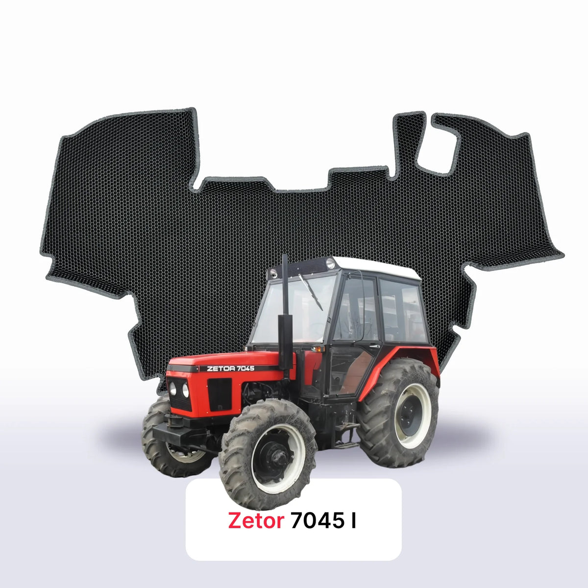 Fußmatten EVA für Zetor 7045 1 gen 1980-1985 Jahr TRAKTOR
