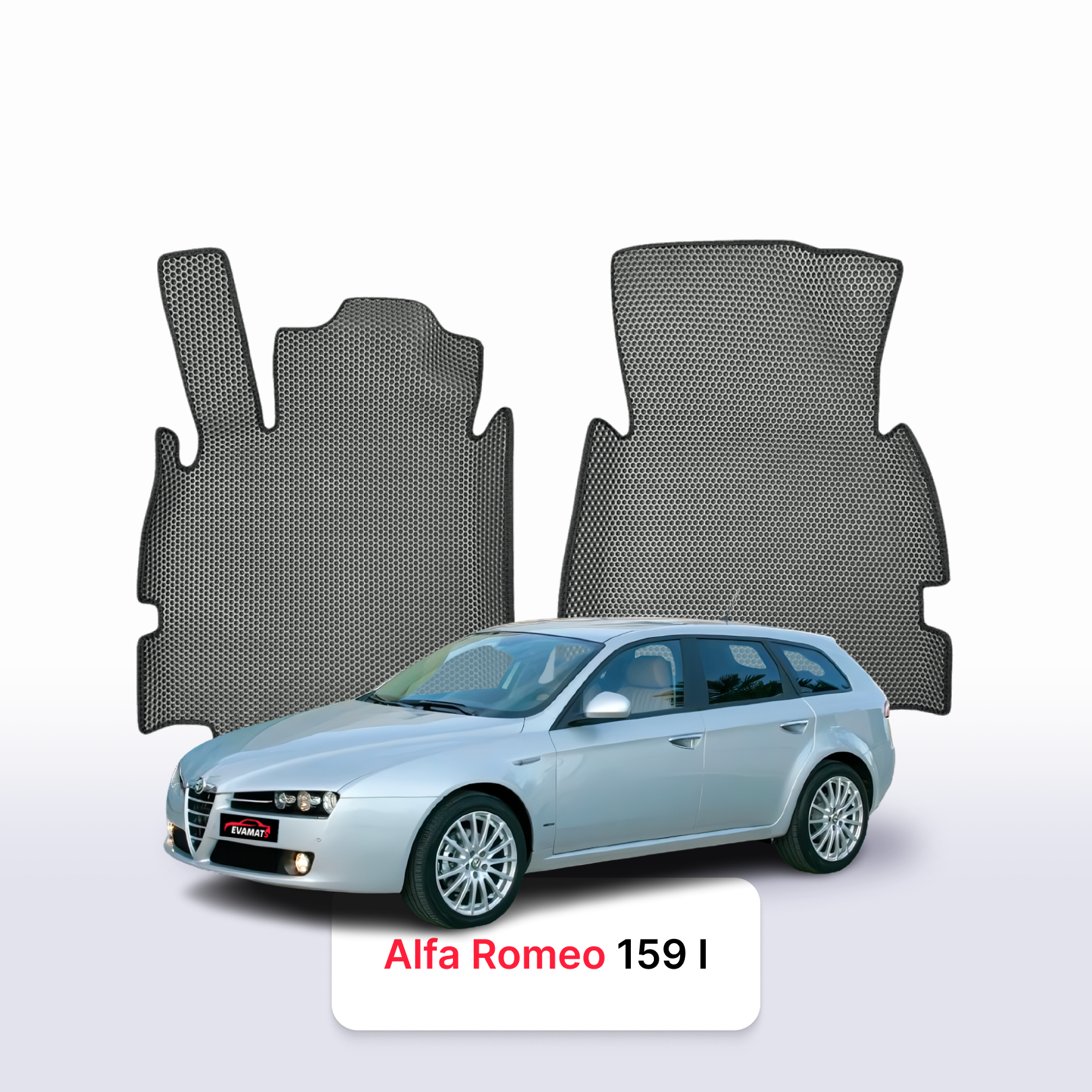 Fußmatten EVA für Alfa Romeo 159 2005-2011 jahr KOMBI