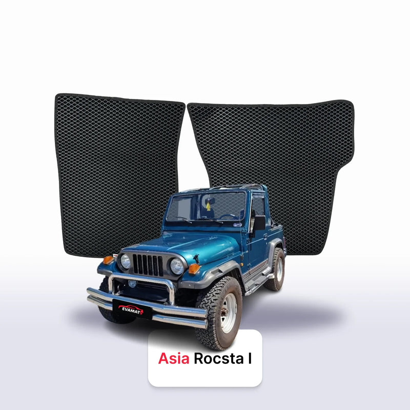 Fußmatten EVA für Asia Rocsta 1 gen 1985-1997 jahr SUV