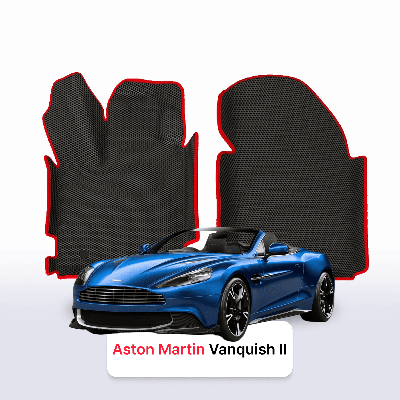 Fußmatten EVA für Aston Martin Vanquish 2 gen 2012-2018 jahr ROADSTER-S