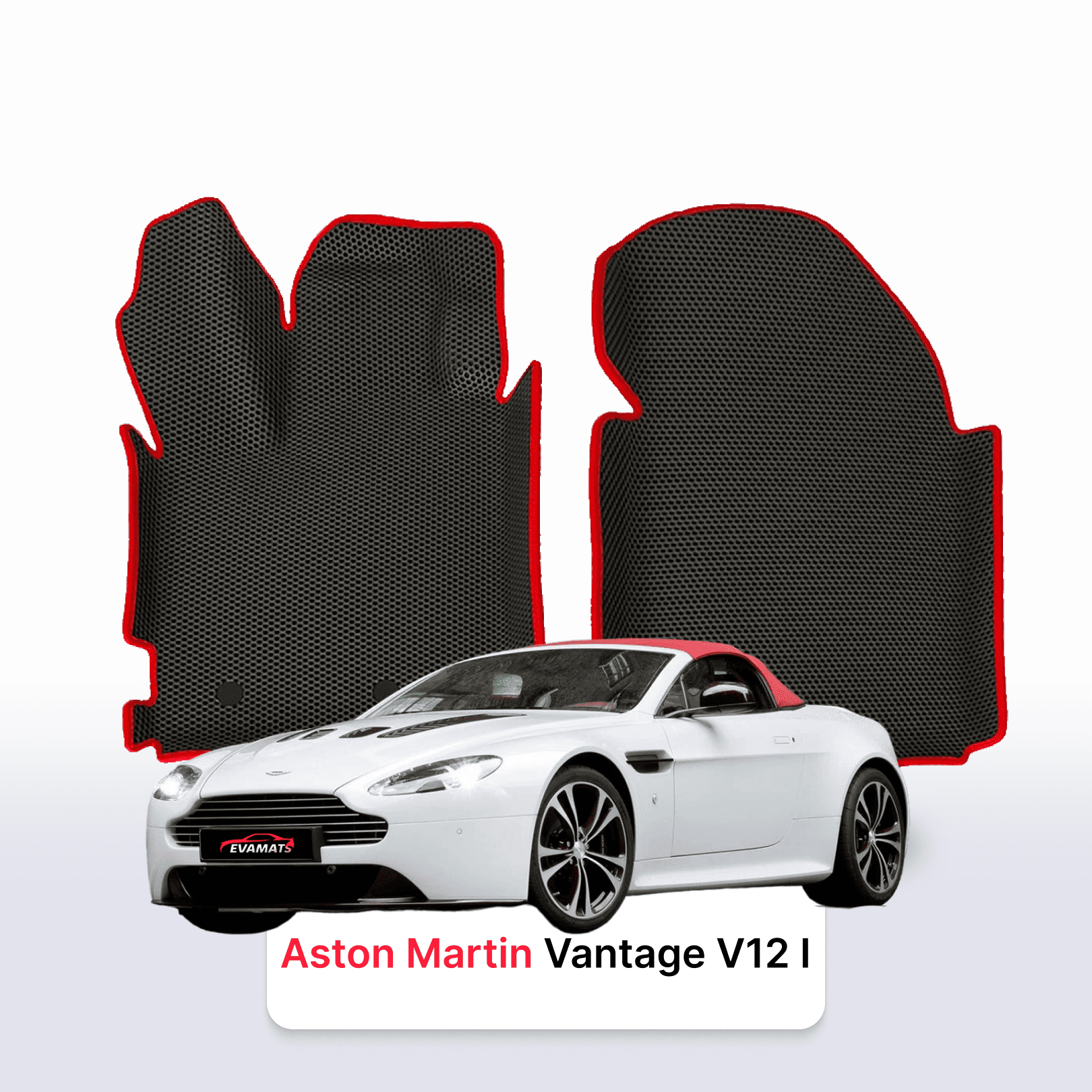 Fußmatten EVA für Aston Martin Vantage V12 1 gen 2009-2017 jahr ROADSTER