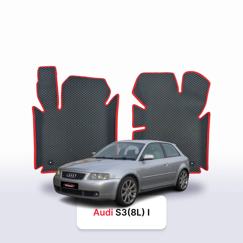 Fußmatten EVA für Audi S3(8L) 1 gen 1996-2003 jahr SCHÄGHECK 3 türer