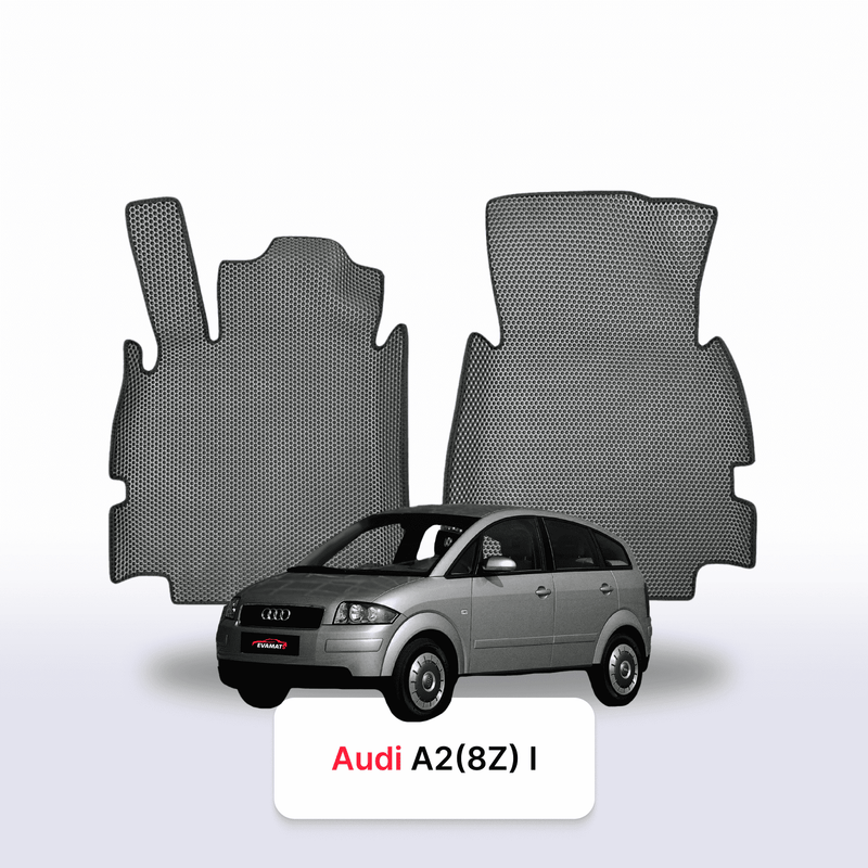Fußmatten EVA für Audi A2(8Z) 1 gen 1999-2007 jahr SCHÄGHECK 5 türer