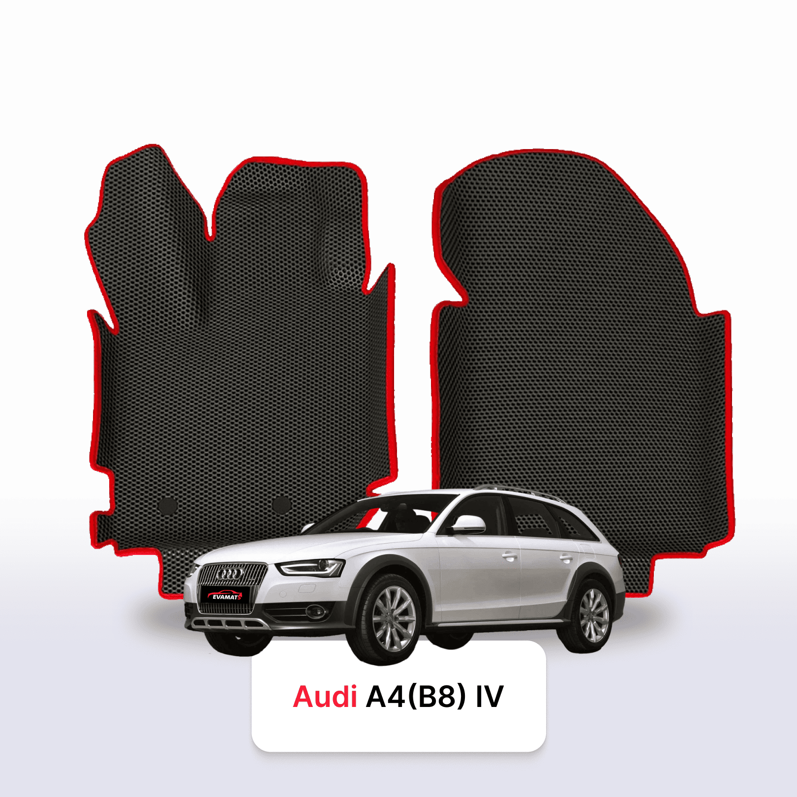 Fußmatten EVA für Audi A4 Allroad(B8) 4 gen 2007-2016 jahr KOMBI