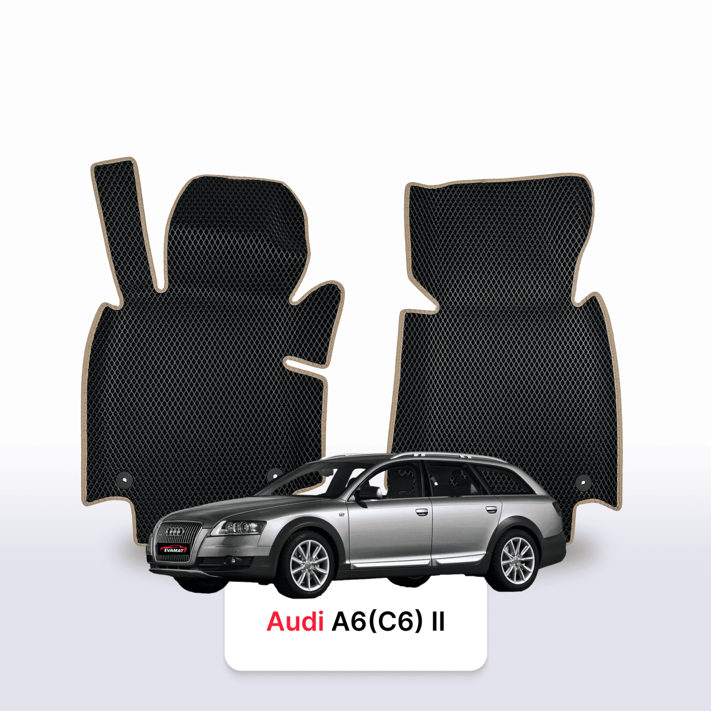 Fußmatten EVA für Audi A6 Allroad(C6) 2 gen 2006-2011 Jahr KOMBI