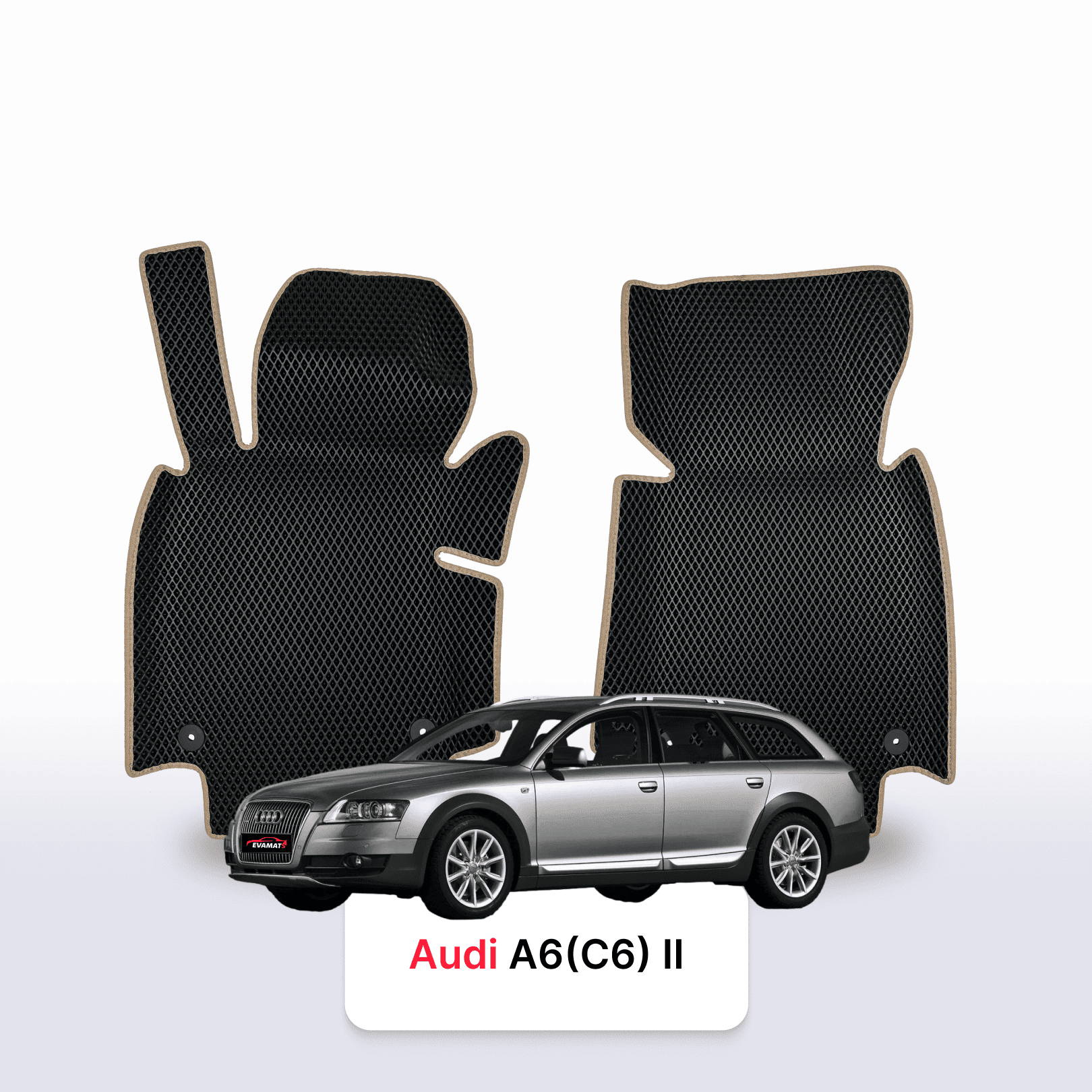 Fußmatten EVA für Audi A6 Allroad(C6) 2 gen 2006-2011 Jahr KOMBI