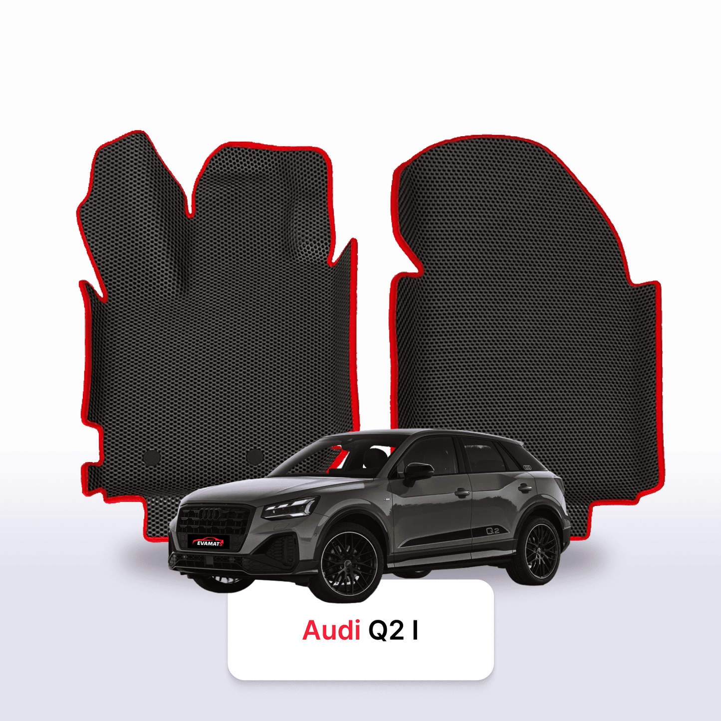 Fußmatten EVA für Audi Q2 facelift 1 gen 2020-2026 jahr SUV