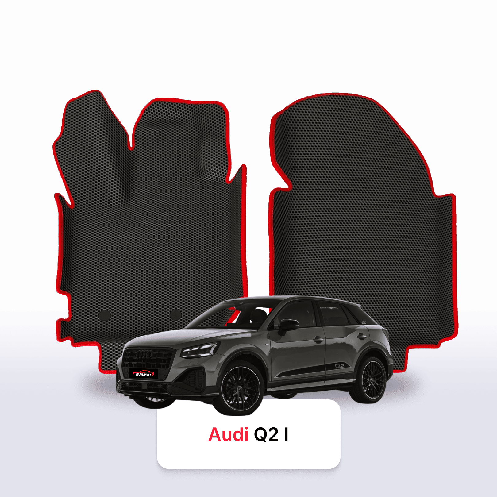 Fußmatten EVA für Audi Q2 facelift 1 gen 2020-2026 jahr SUV