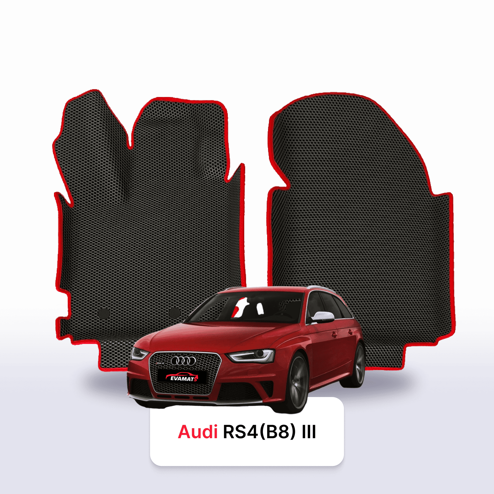 Fußmatten EVA für Audi RS4(B8) 3 gen 2012-2015 jahr KOMBI