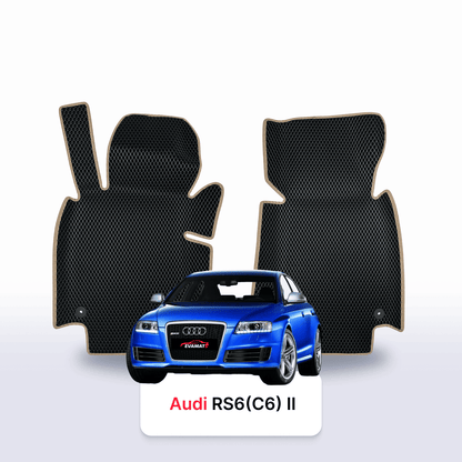 Fußmatten EVA für Audi RS6 (C6) 2 gen 2007-2012 jahr