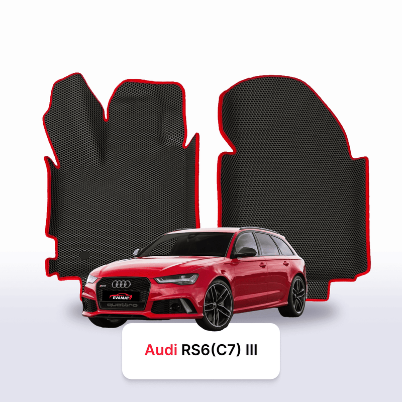 Fußmatten EVA für Audi RS6 (C7) 3 gen 2012-2018 jahr KOMBI