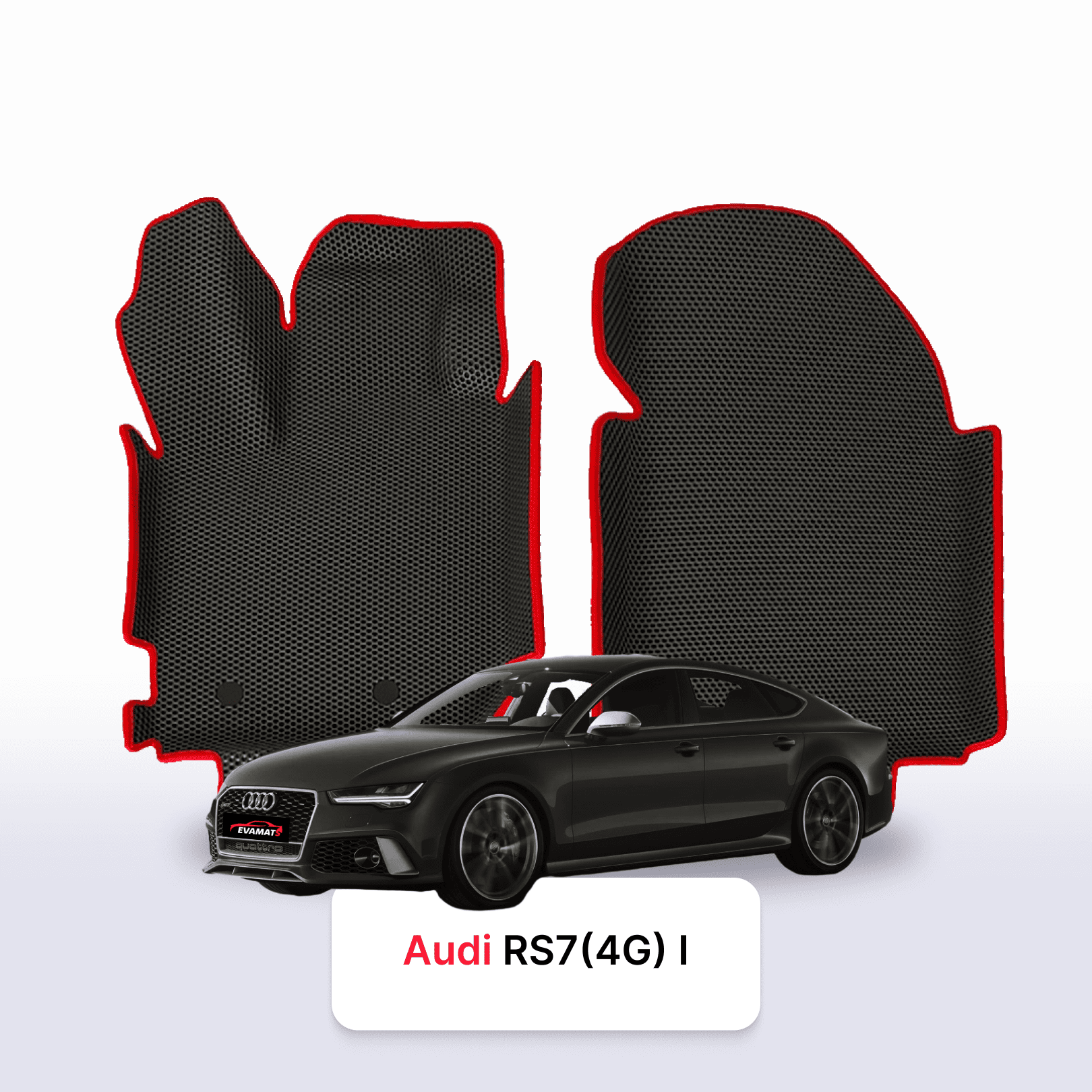 Fußmatten EVA für Audi RS7 (4G) 1 gen 2013-2018 jahr LIFTBACK