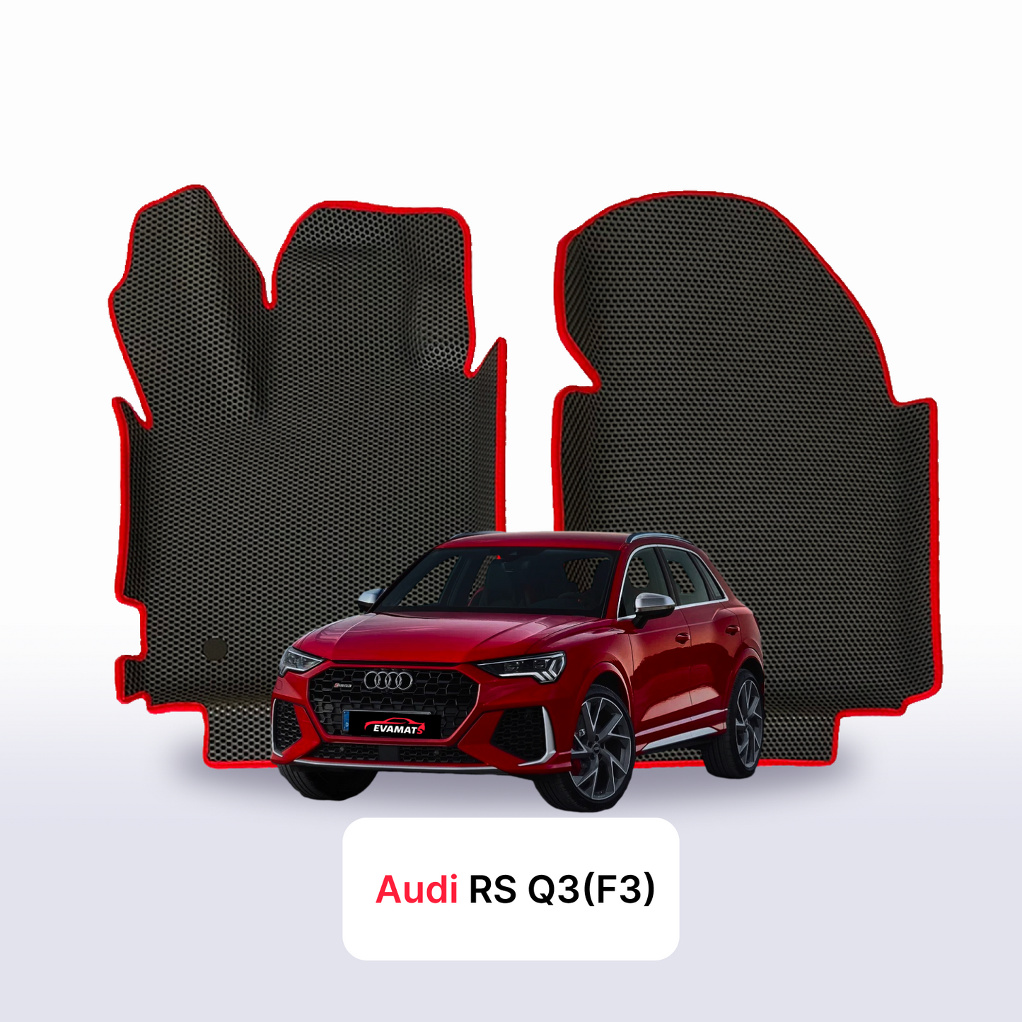 Fußmatten EVA für Audi RS Q3(F3) 2 gen 2019-2025 jahr SUV