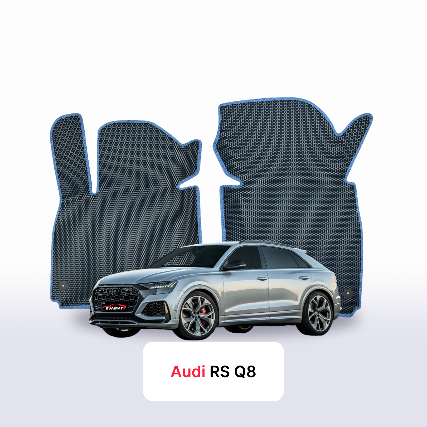 Fußmatten EVA für Audi RS Q8 1 gen 2019-2028 jahr SUV