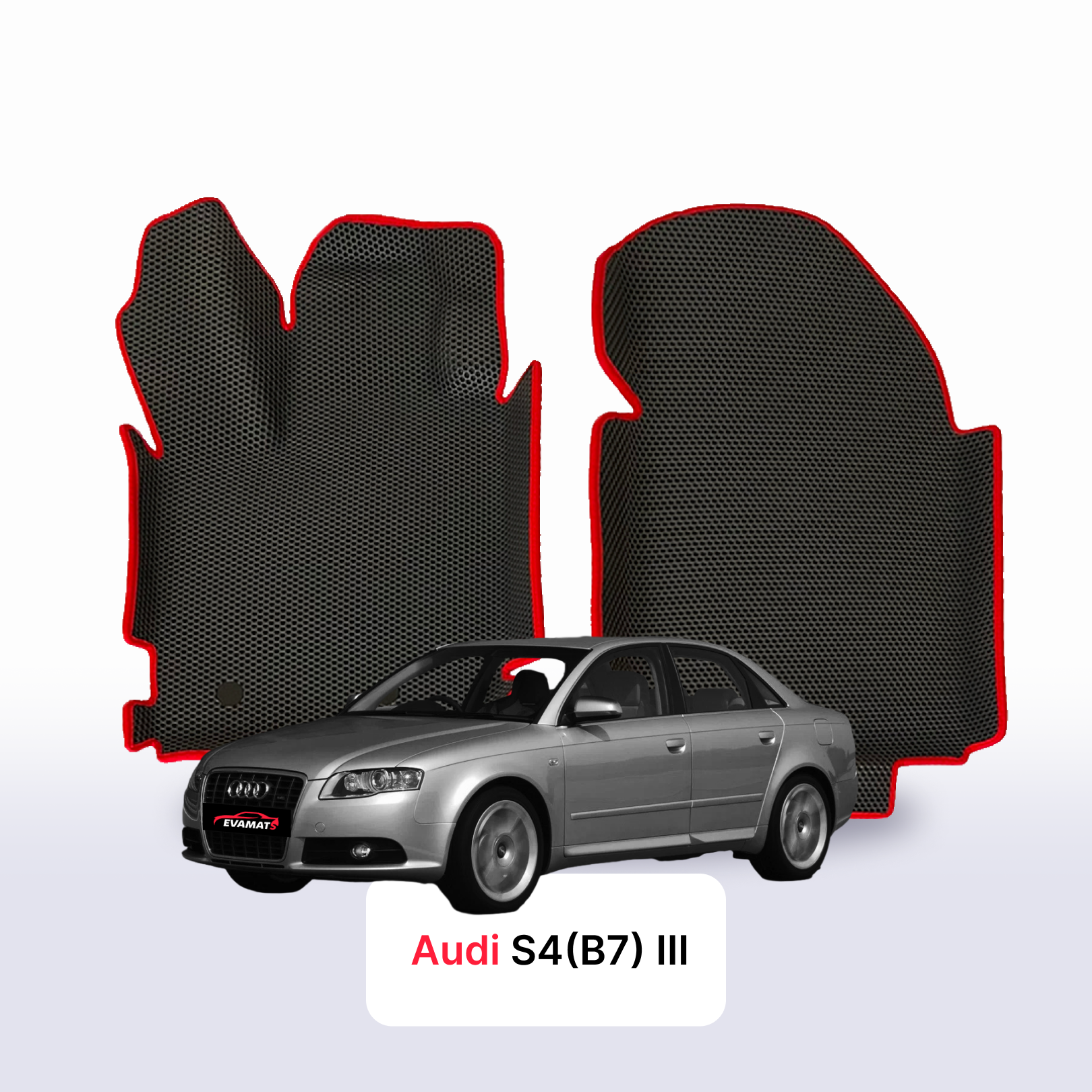 Fußmatten EVA für Audi S4 (B7) 3 gen 2004-2008 jahr