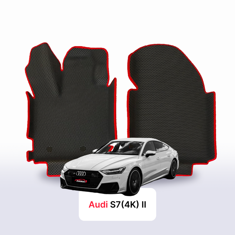 Fußmatten EVA für Audi S7 Sportback (4K) 2 gen 2018-2025 jahr LIFTBACK