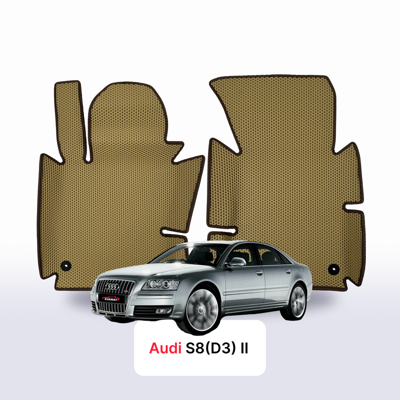 Fußmatten EVA für Audi S8(D3) 2 gen 2005-2011 jahr LIMOUSINE