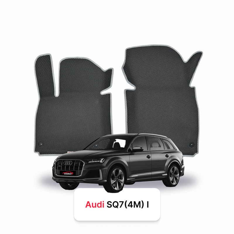 Fußmatten EVA für Audi SQ7 (4M) 1 gen 2016-2027 jahr SUV 7 sitzer