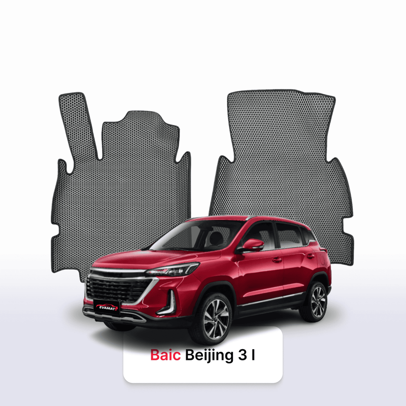 Fußmatten EVA für BAIC Beijing 3 1 gen 2016-2028 jahr SUV