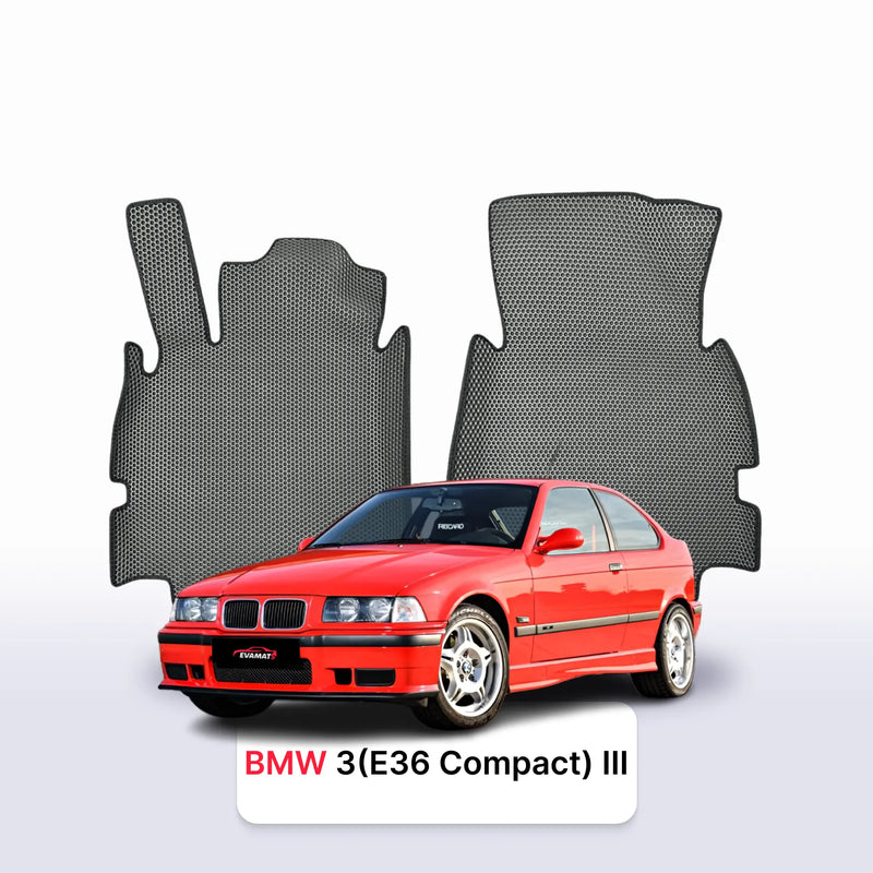 Fußmatten EVA für BMW 3(E36 Compact) 3 gen 1993-2000 jahr SCHÄGHECK 3 türer