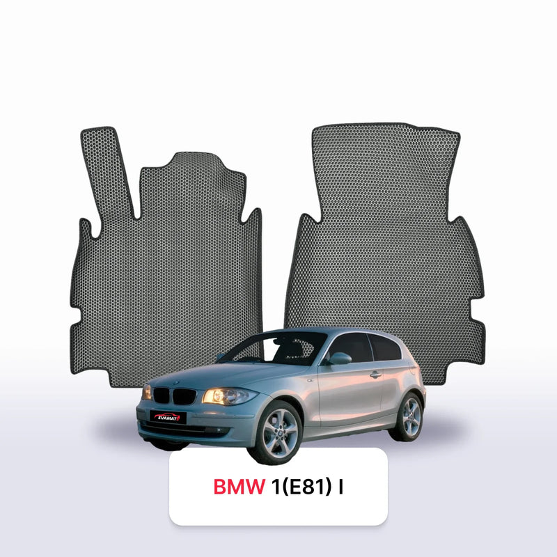 Fußmatten EVA für BMW 1(E81) 1 gen 2004-2011 jahr SCHÄGHECK 3 türer