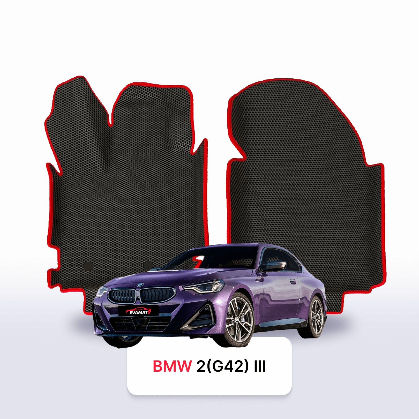 Fußmatten EVA für BMW 2(G42) 3 gen 2021-2028 jahr COUPE