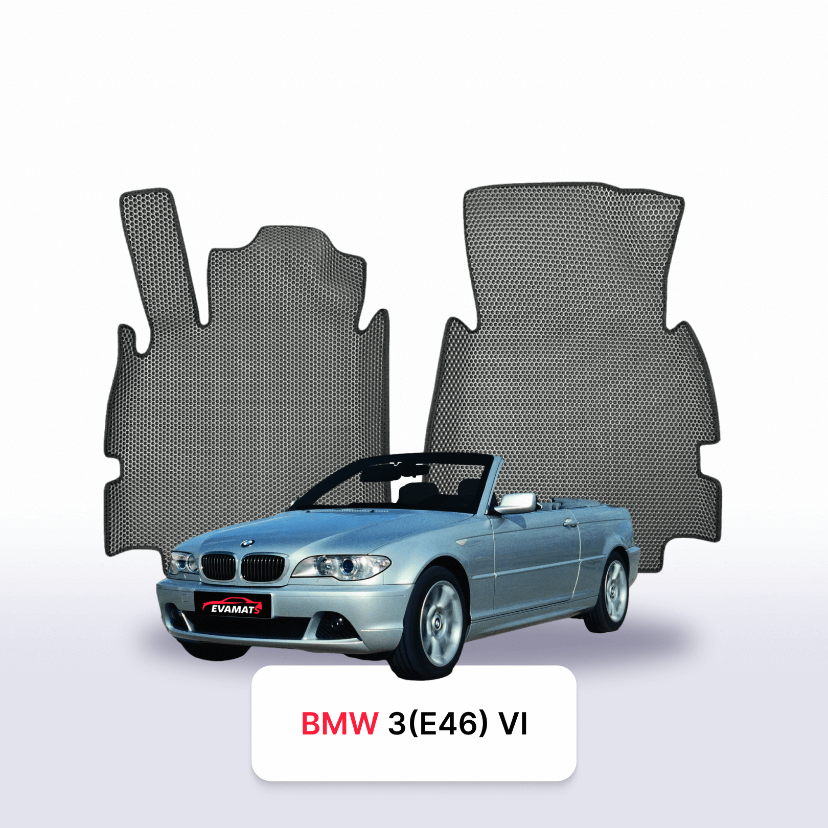 Fußmatten EVA für BMW 3(E46) 4 gen 1998-2007 jahr CABRIO