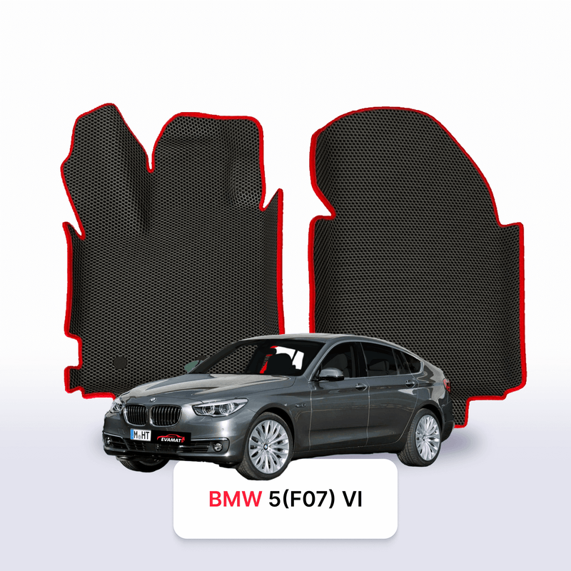 Fußmatten EVA für BMW 5 (F07) 6 gen 2009-2017 jahr GRAN TURISMO LIFTBACK