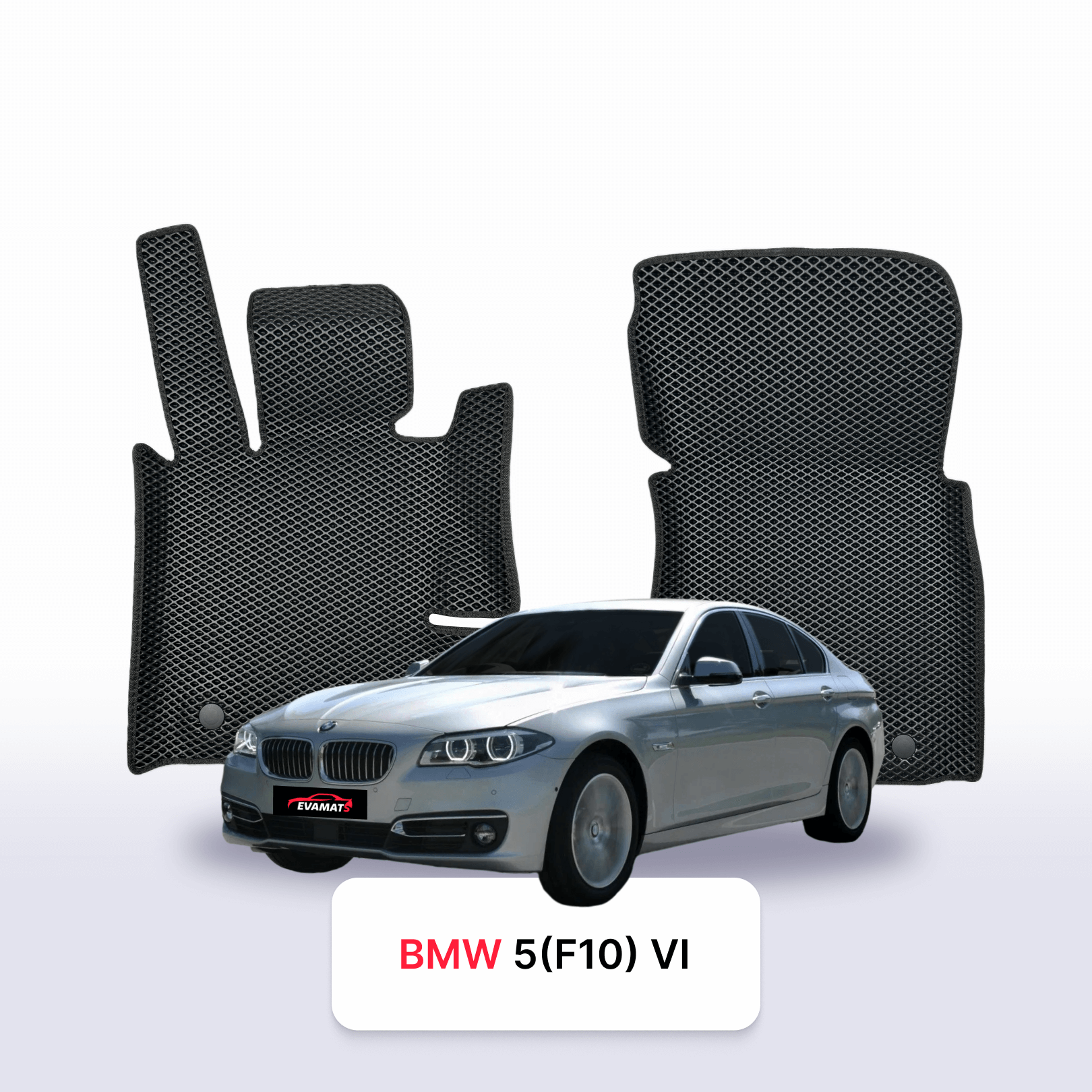 Fußmatten EVA für BMW 5 (F10) 6 gen 2009-2017 jahr LIMOUSINE