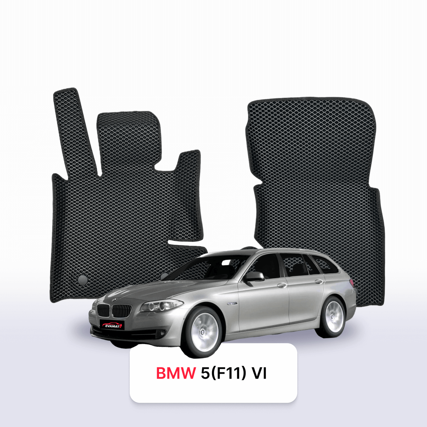 Fußmatten EVA für BMW 5 (F11) 6 gen 2009-2017 jahr KOMBI
