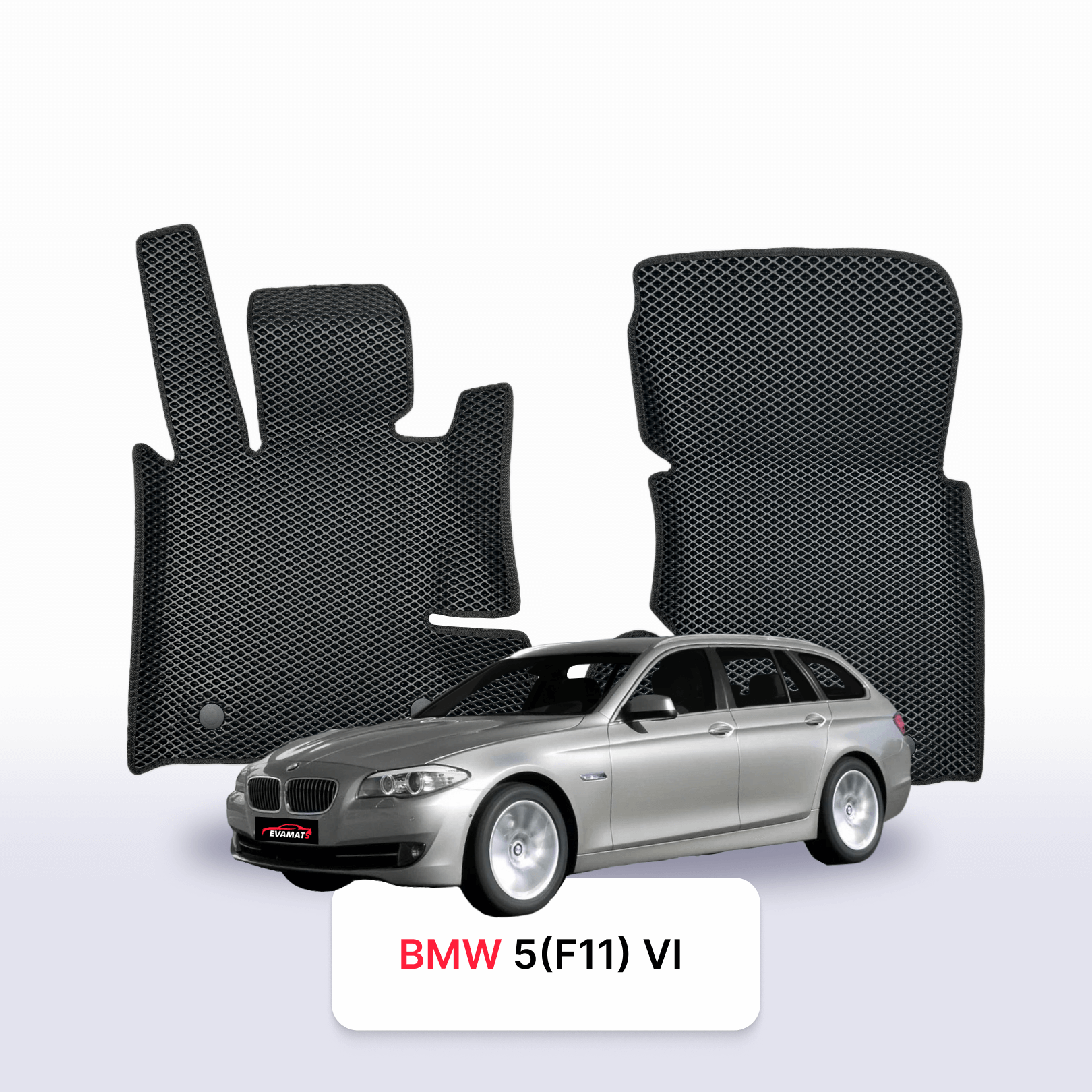 Fußmatten EVA für BMW 5 (F11) 6 gen 2009-2017 jahr KOMBI
